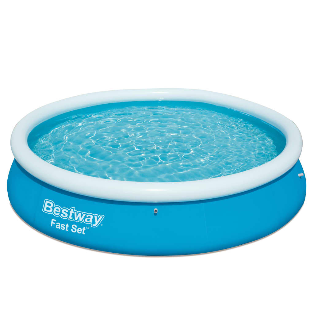 Bestway Fast Set Inflatable Swimming Pool Round 366x76 cm 57273