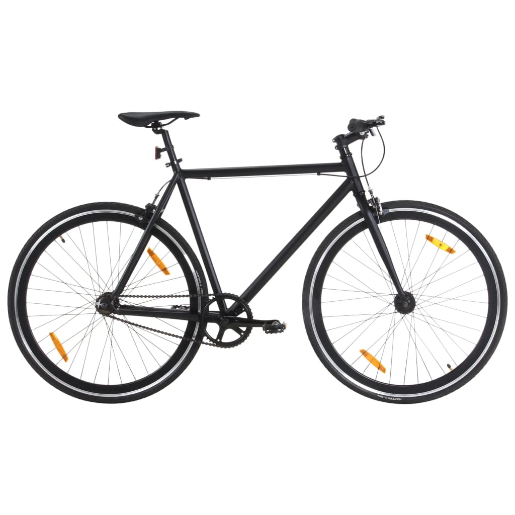 Fixed Gear Bike Black 700c 51 cm