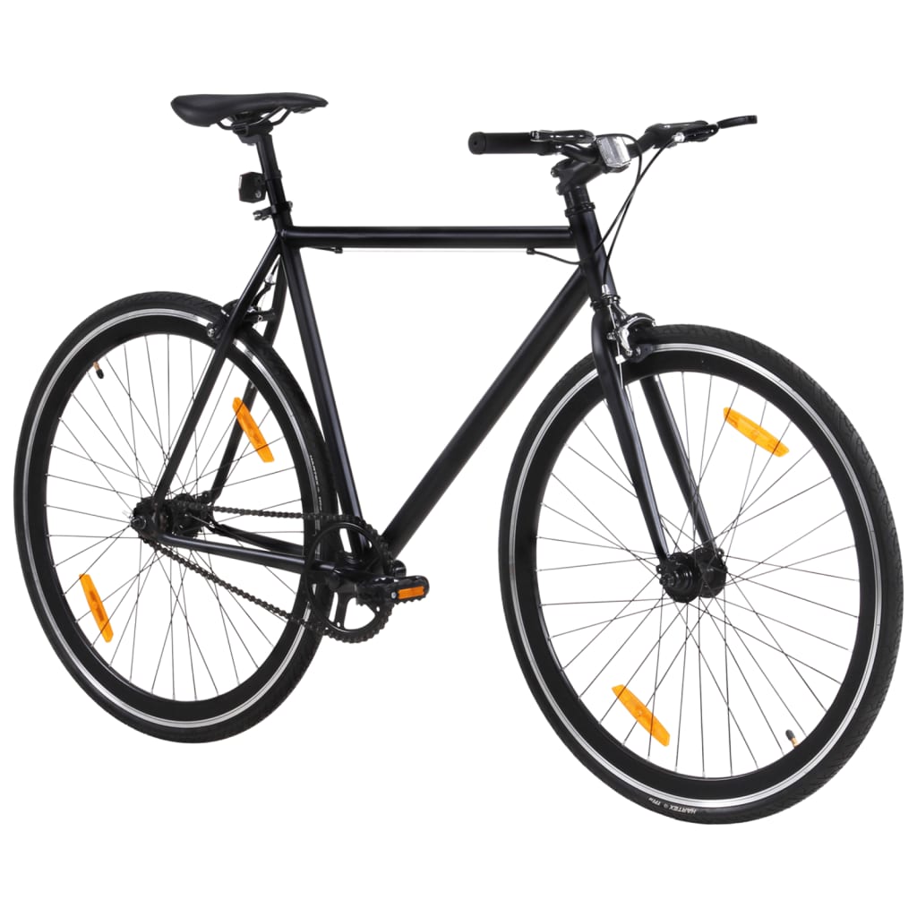 Fixed Gear Bike Black 700c 51 cm