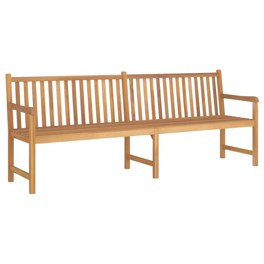 Garden Bench 228 cm Solid Teak Wood