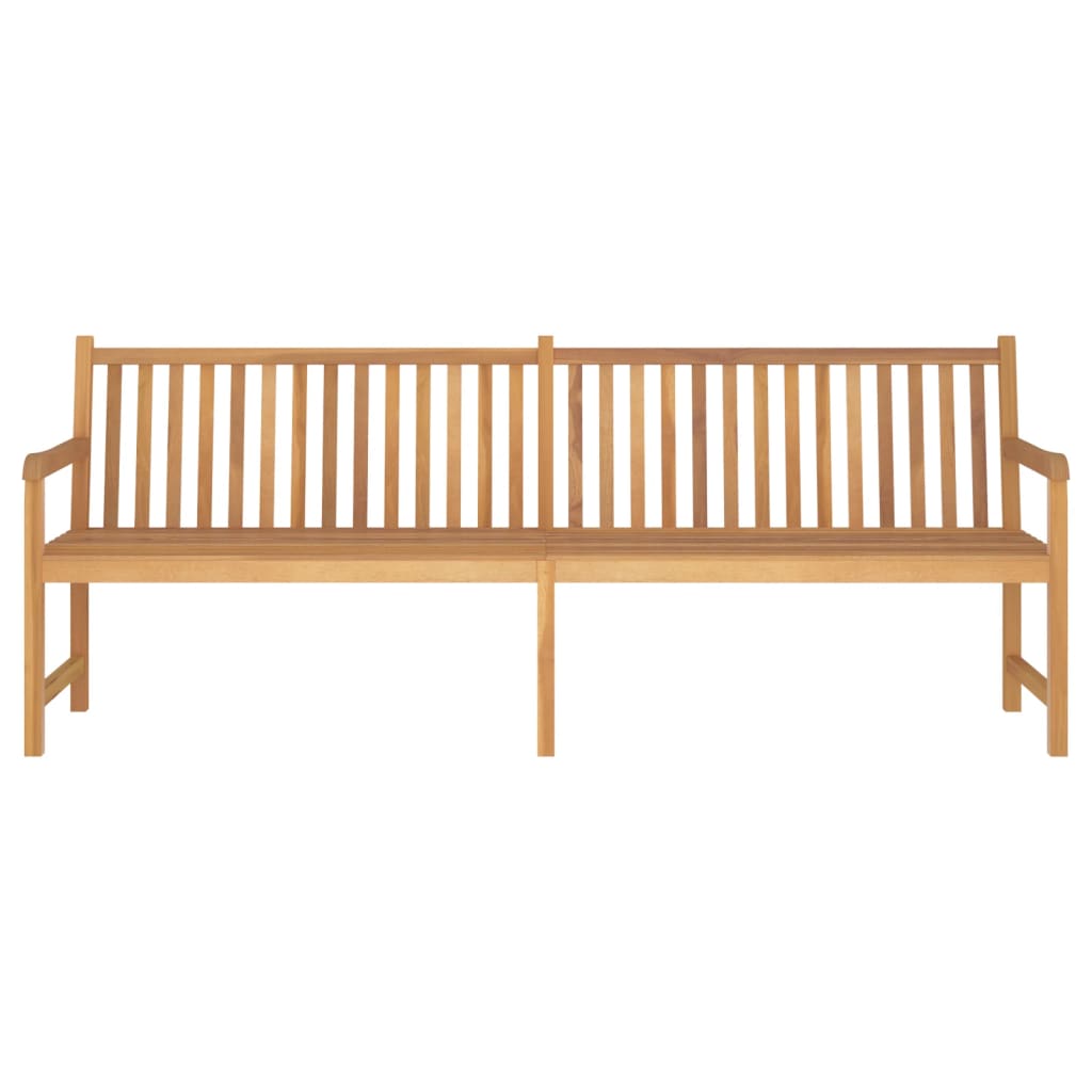 Garden Bench 228 cm Solid Teak Wood