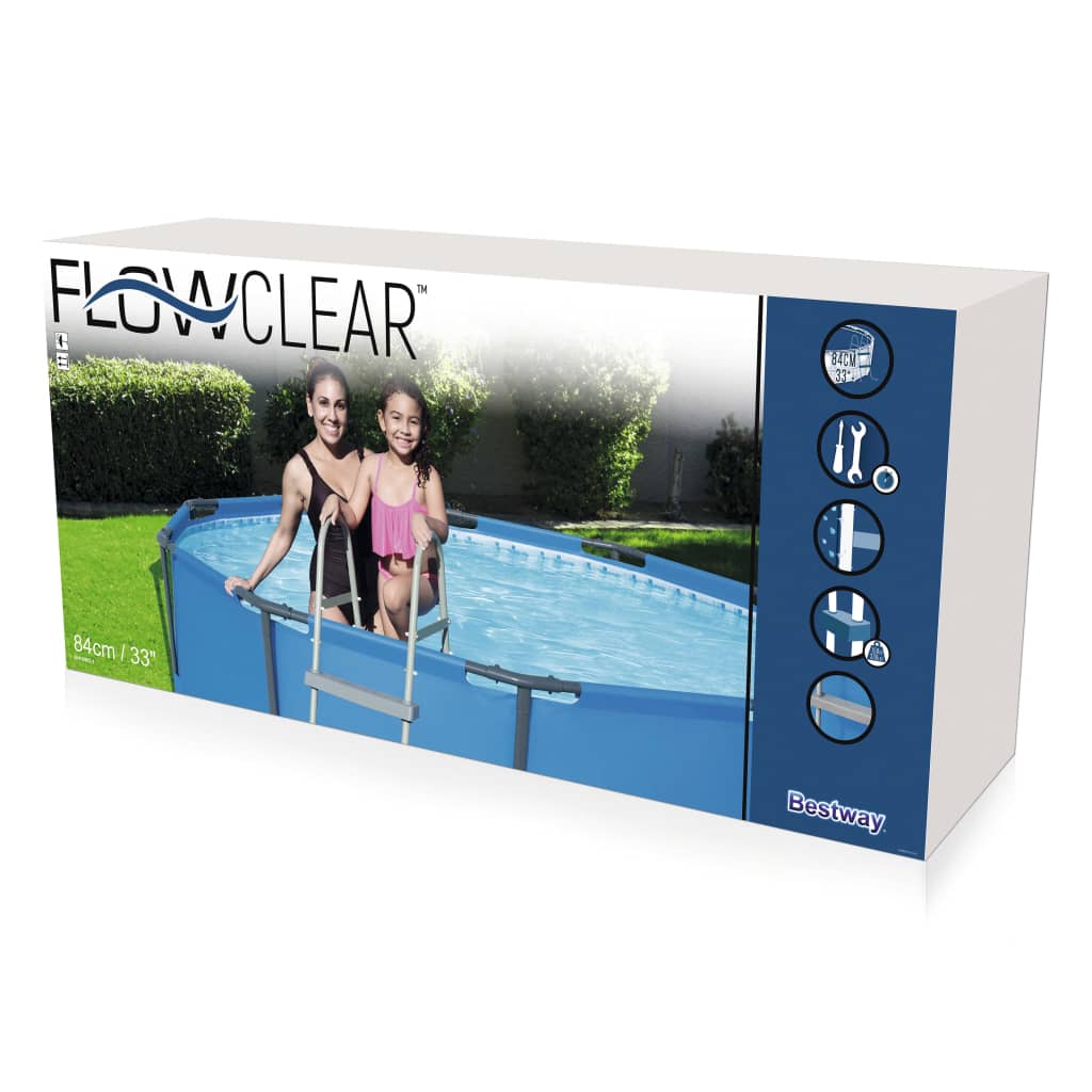 Bestway 4-Step Pool Safety Ladder Flowclear 122 cm 58331